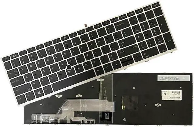 Alt view image 2 of 5 - US With Backlit Keyboard ilver for HP ProBook 650 G4 G5 L09595-001 L00741-001