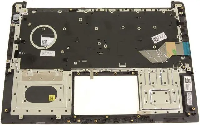 Alt view image 14 of 18 - US INTL Dell OEM Inspiron 7460 Palmrest US Intl Laptop Keyboard HW9PHXD4CT