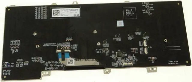 Alt view image 7 of 9 - New OEM Alienware 15 R4 RGB Backlit Laptop Keyboard Assembly RGB DG2JY