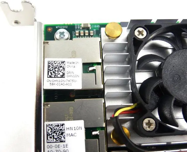 Alt view image 13 of 15 - Dell HN10N Broadcom 57810S 10Gigabit Ethernet Card