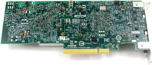 Alt view image 14 of 15 - Dell HN10N Broadcom 57810S 10Gigabit Ethernet Card