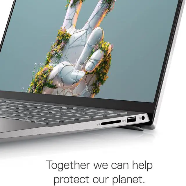 Alt view image 4 of 7 - Dell Inspiron 14 5420 Notebook - 14.0-inch 16:10 2.2K (2240x1400) Non-Touch Display, Intel Core i5-1235U, 8GB DDR4 RAM, 512GB SSD, Intel UHD Graphics, Intel Wi-Fi 6E, Windows 11 Home - Platinum Silver