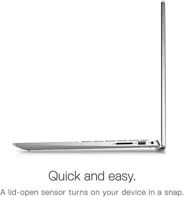 Alt view image 7 of 7 - Dell Inspiron 14 5420 Notebook - 14.0-inch 16:10 2.2K (2240x1400) Non-Touch Display, Intel Core i5-1235U, 8GB DDR4 RAM, 512GB SSD, Intel UHD Graphics, Intel Wi-Fi 6E, Windows 11 Home - Platinum Silver