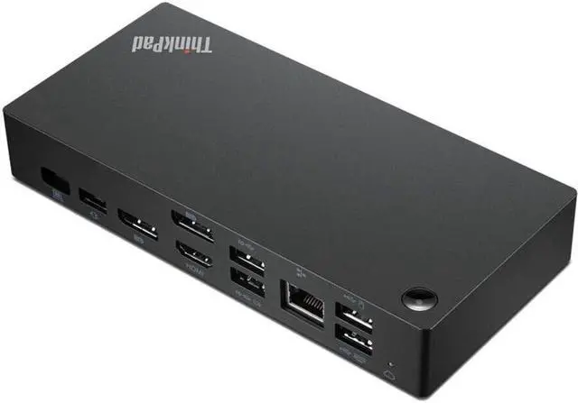 Alt view image 11 of 20 - Lenovo ThinkPad Universal USB-C Smart Dock, Dedicated Graphics