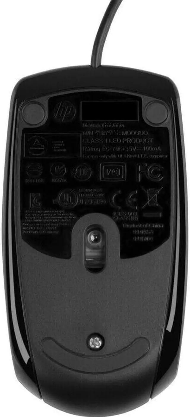 Alt view image 5 of 5 - HP X500 Wired Mouse