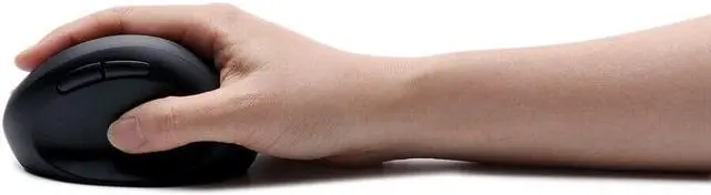 Alt view image 5 of 10 - Adesso IMOUSE V10 30 ft. Wireless Vertical Ergonomic Mouse, Black