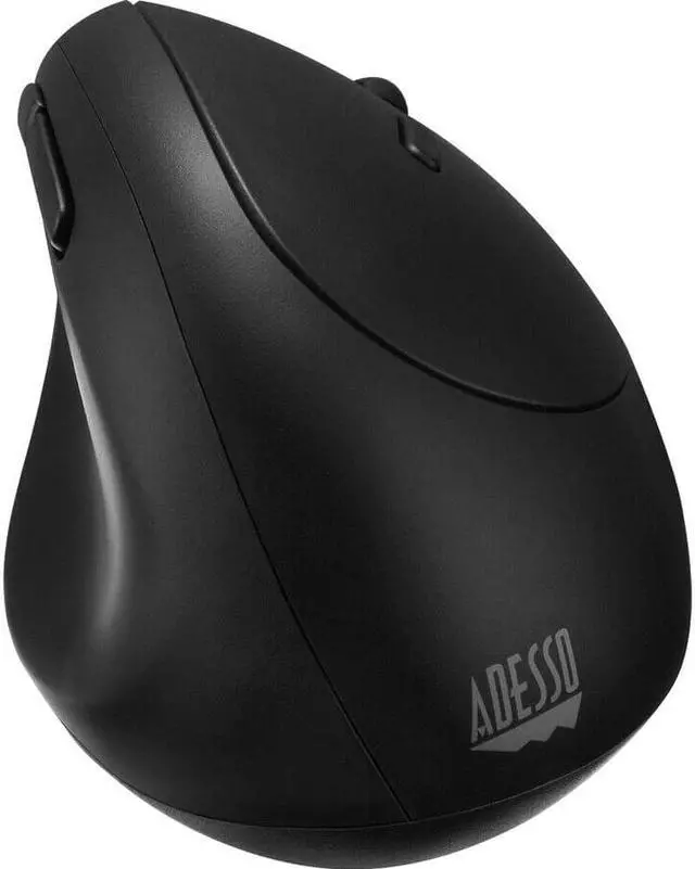 Alt view image 9 of 10 - Adesso IMOUSE V10 30 ft. Wireless Vertical Ergonomic Mouse, Black