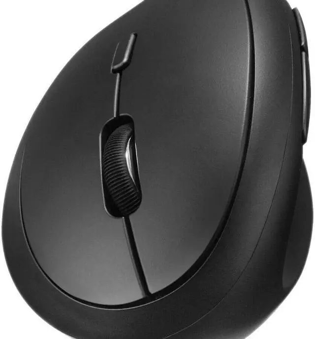 Alt view image 7 of 10 - Adesso IMOUSE V10 30 ft. Wireless Vertical Ergonomic Mouse, Black