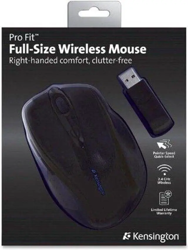 Alt view image 13 of 17 - Kensington Pro Fit Full-Size Wireless Mouse (K72370US)