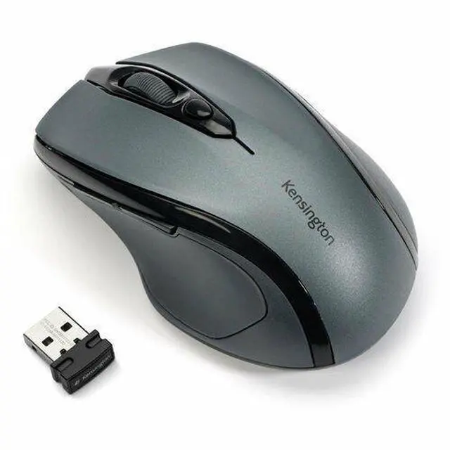 Alt view image 6 of 7 - Kensington Pro Fit Mid-Size Wireless Mouse Graphite Gray