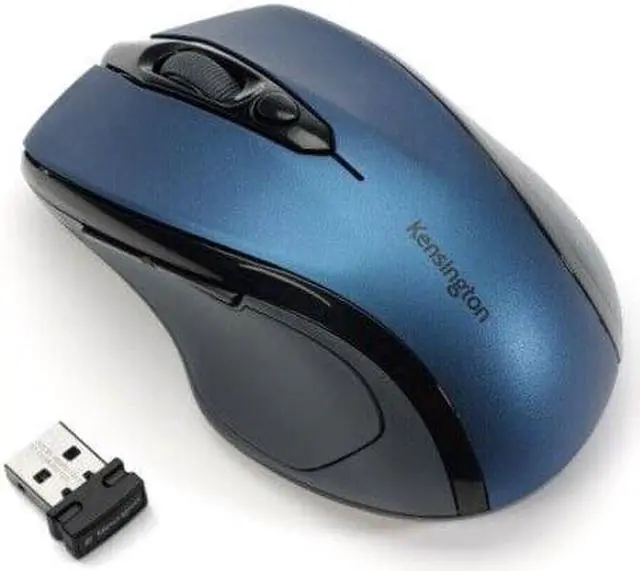 Alt view image 10 of 10 - Kensington Pro Fit Mid-Size Wireless Mouse Graphite Gray
