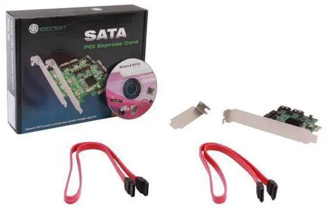 Alt view image 5 of 5 - IOCrest SI-PEX40064 PCI-Express 2.0 Low Profile Ready SATA III (6.0 Gb/s) Contro