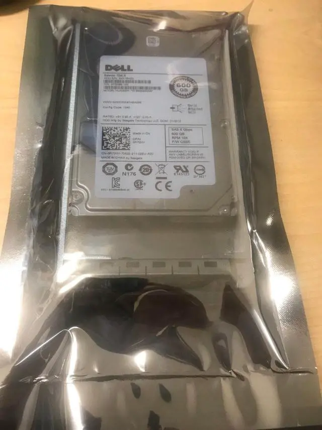 Main image of R72NV 0R72NV ST9600205SS DELL 600GB 10K 6G SFF SAS HDD FOR M610 M710 M805 M915