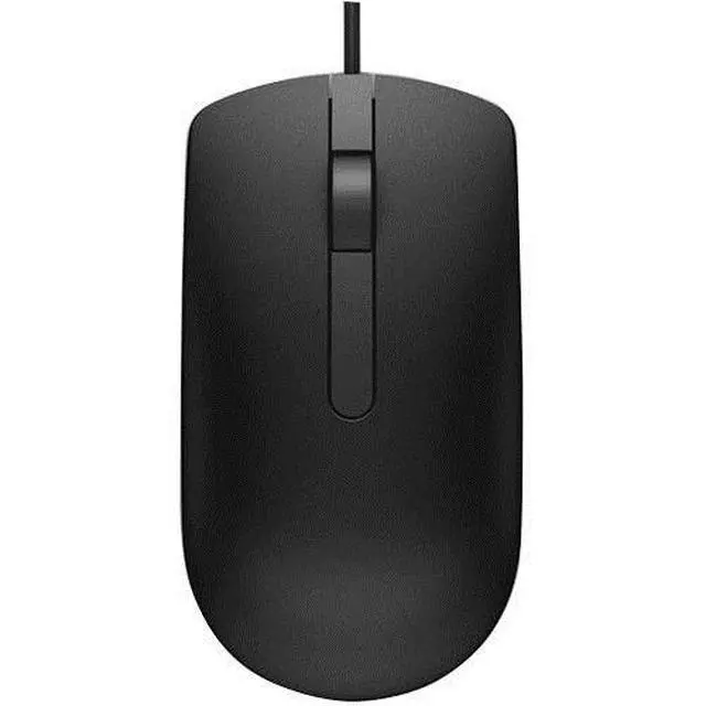 Alt view image 2 of 2 - Dell Ms116 Mouse - Optical - Cable - Black - Usb 2.0 - 1000 Dpi - (ms116bk)