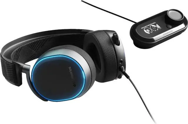 Alt view image 2 of 4 - SteelSeries - Arctis Pro + GameDAC Wired DTS Headphone:X v2.0 Surround Sound ...