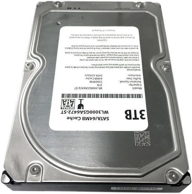 Alt view image 3 of 5 - 3TB 7200RPM 64MB Cache SATA III 6Gb/s 3.5" Hard Drive (PC/Mac/DVR)
