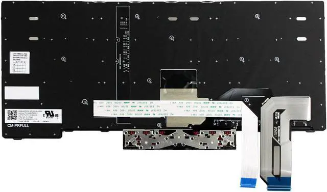 Alt view image 3 of 5 - replacement keyboard for DE1 Lenovo ThinkPad E480 L480 L380 Yoga T480s US Backlit 01YP360 01YP52
