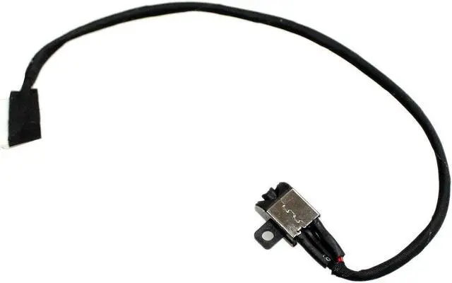 Main image of AC DC Jack Power Plug in Charging Port Connector Socket with Wire Cable Harness Replacement for Dell Inspiron 15 5000 5566 BAL30 DC30100ZM00 R6RKM 0R6RK