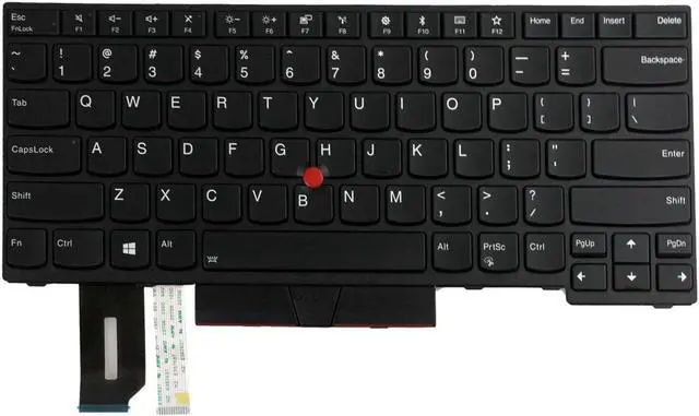 Alt view image 2 of 5 - replacement keyboard for DE1 Lenovo ThinkPad E480 L480 L380 Yoga T480s US Backlit 01YP360 01YP52