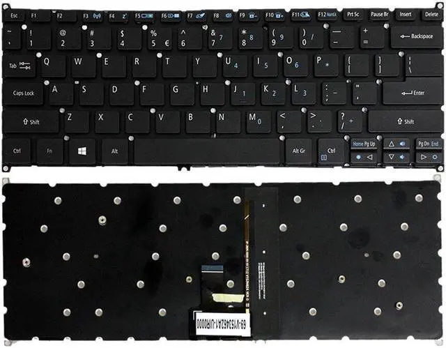 Alt view image 2 of 5 - replacement keyboard for Acer Aspire R14 R5-471T-78VY R5-471T-71W2 R5-471T-79YN  Backlit f