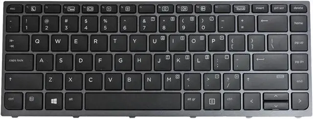 Alt view image 2 of 5 - replacment keyboard for HP ZBook Studio G3 Mobile Keyboard backlit Pointer US 841681-001