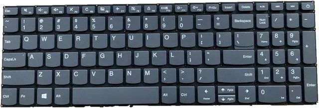 Main image of New US Black English Laptop Keyboard (without palmrest) for Lenovo IdeaPad S145-15IWL S145-15AST S145-15API S145-15IGM S145-15IIL S145-15IKB