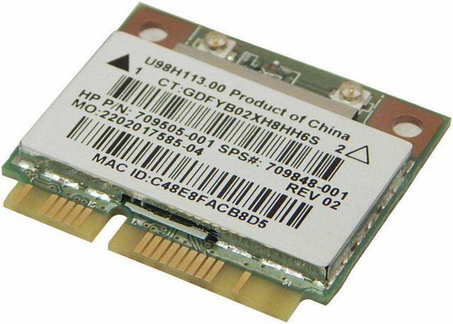 HP Pavilion 17-F Series WiFi Wireless Card U98H113.00 709505-001 709848-001  Good