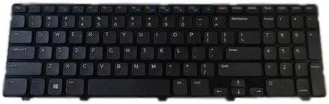 Main image of US Keyboard for Dell Inspiron 15 (5521) 15R (5537) Laptops - Replace part number  YH3FC