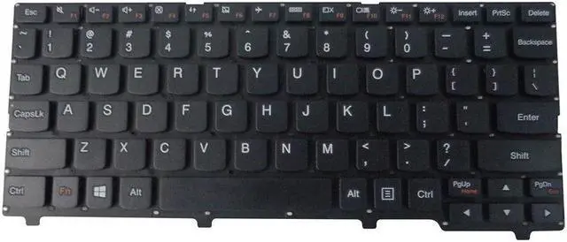Alt view image 7 of 7 - Lenovo IdeaPad 100S-11IBY Laptop Keyboard 5CB0K48394 5CB0K48389