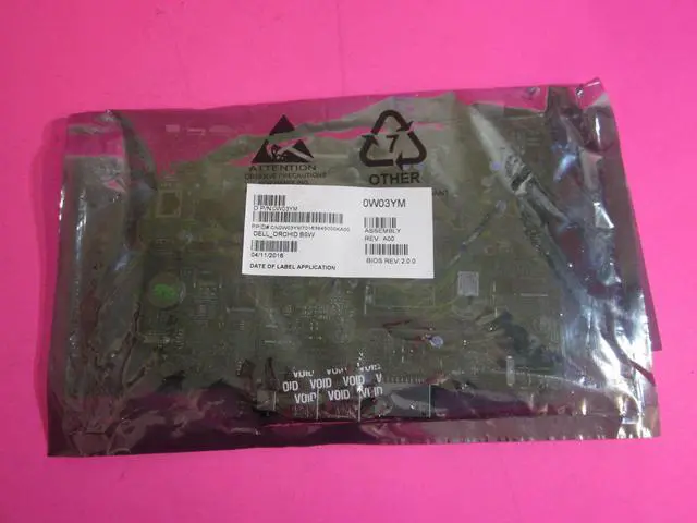 Alt view image 5 of 11 - Dell OEM Inspiron 20 3052 All-In-One Intel Celeron 1.6 gHz Motherboard W03YM