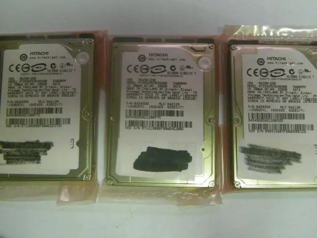 Alt view image 4 of 4 - HGST HTS542525K9SA00 Travelstar 5K250 HTS542525K9SA00 250 GB Hard Drive - 2.5" - SATA (SATA/150)