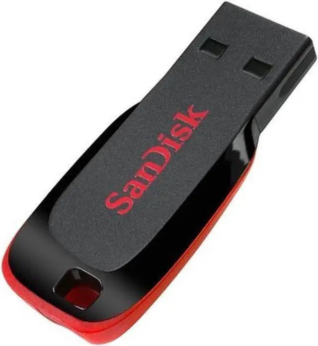 Alt view image 2 of 5 - SanDisk Cruzer Blade 32GB USB 2.0 Flash Drive- SDCZ50-032G-B35 32 GB