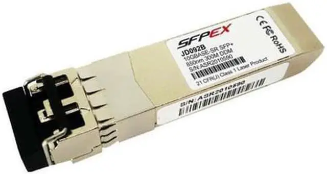 Alt view image 5 of 6 - HPE JD092B X130 10G SFP+ LC SR Transceiver