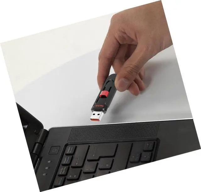 Alt view image 5 of 5 - SanDisk Cruzer Glide CZ60 128GB USB 2.0 Flash Drive- SDCZ60-128G-B35