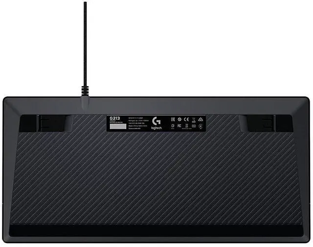 Alt view image 4 of 5 - Logitech G213 Prodigy RGB Gaming Wired Keyboard with 16.8 Million Lighting Color