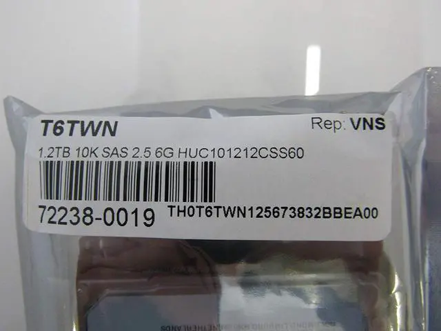Alt view image 5 of 5 - T6TWN Dell 1.2-TB 6G 10K 2.5 SAS w/G176J
