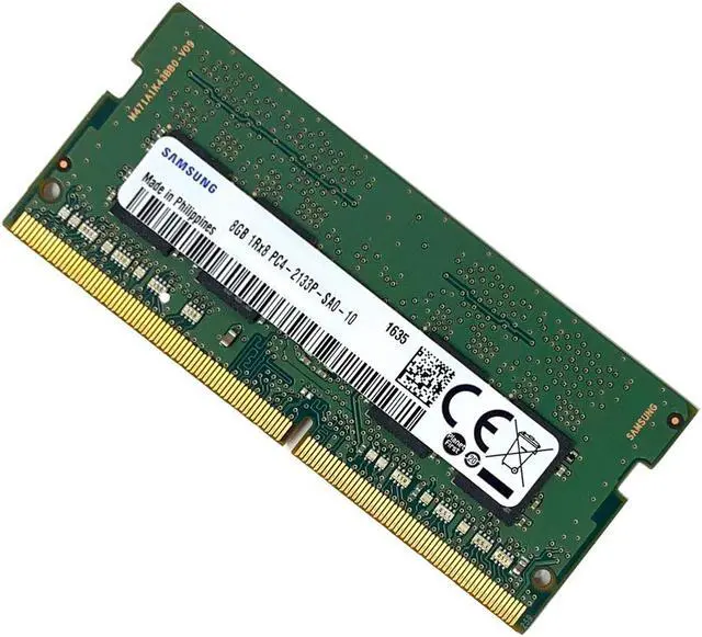 Alt view image 2 of 5 - Samsung M471A1K43BB0-CPB 8GB PC4-17000 DDR4-2133MHz Non-ECC Unbuffered CL15 260-Pin SoDimm 1.2V Sing