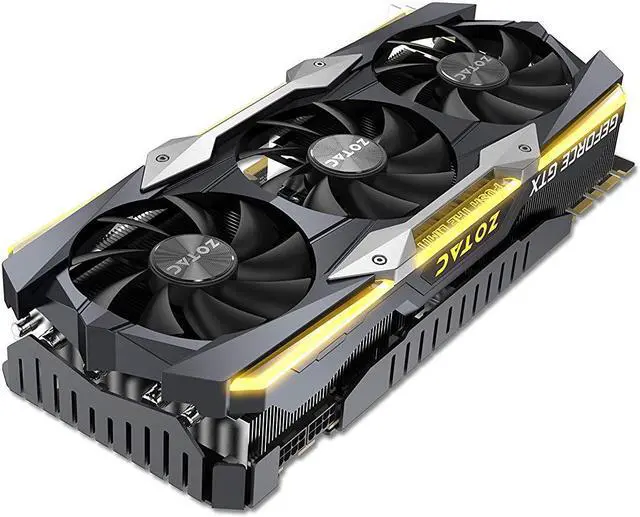 Alt view image 5 of 5 - Zotac GeForce GTX 1080 Ti AMP! Extreme Core ZT-P10810F-10P Video Graphics Card GPU