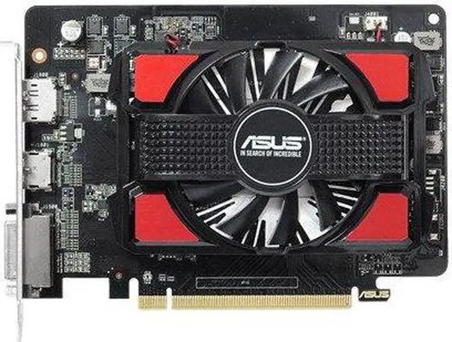 Alt view image 6 of 8 - ASUS - VGA NVIDIA R7250-1GD5-V2 AMD RADEON PCI3.0 1024MB GDDR5