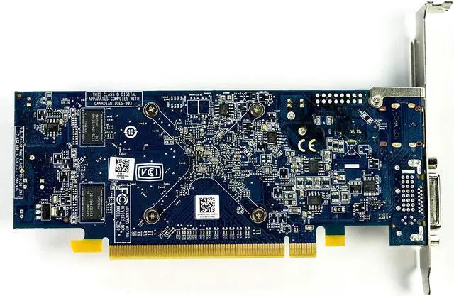 Alt view image 4 of 5 - AMD Radeon HD 8490 1GB DDR3 PCIe x16 DVI DisplayPort Graphics Video Card Dell J53GJ High Profile