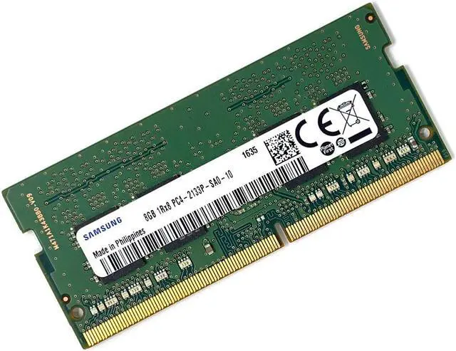 Main image of Samsung M471A1K43BB0-CPB 8GB PC4-17000 DDR4-2133MHz Non-ECC Unbuffered CL15 260-Pin SoDimm 1.2V Sing