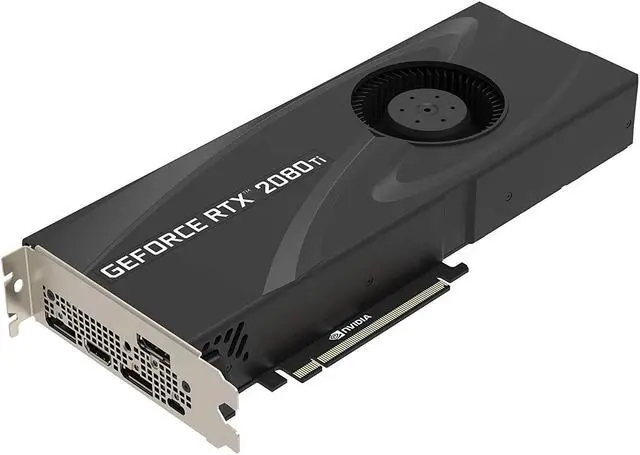 Alt view image 2 of 4 - PNY GeForce RTX 2080 Ti 11GB Blower GDDR6 VCG2080T11BLMPB Video Graphics Card GPU