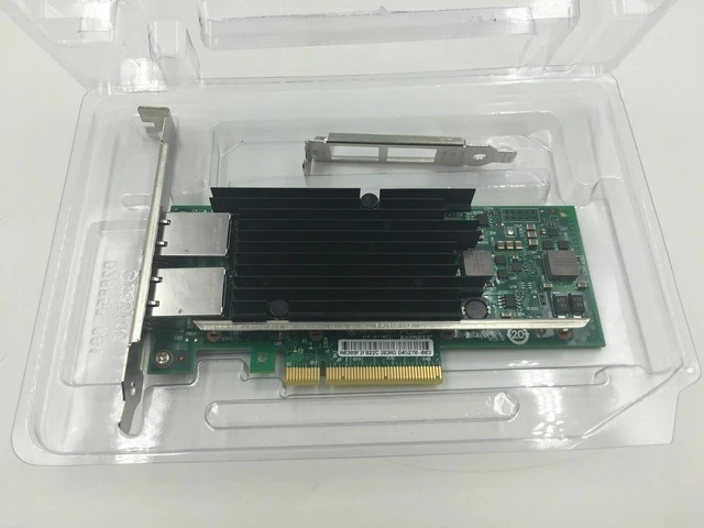 Alt view image 5 of 6 - Intel OEM PCI-Express X540-T2 10G Dual RJ45 Ports Ethernet Network Adapter US