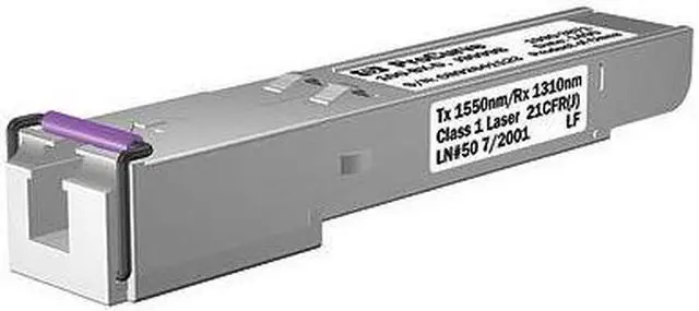 Main image of Genuine Hp 100-Bx-D J9099b Procurve Lc Sfp 100Base-Bx10 Fiber Downstream Oem