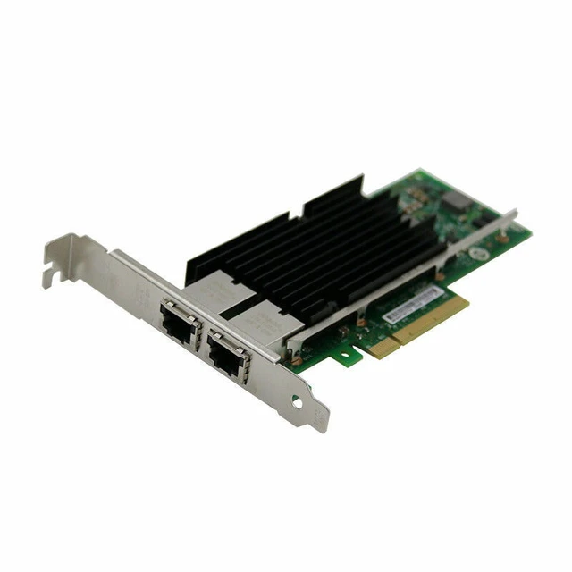 Alt view image 4 of 6 - Intel OEM PCI-Express X540-T2 10G Dual RJ45 Ports Ethernet Network Adapter US