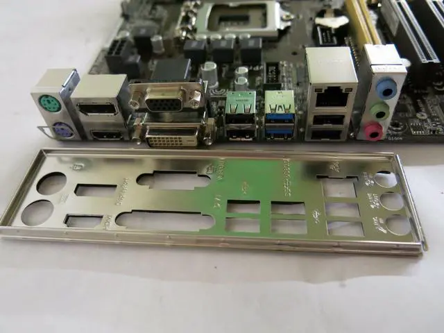 Alt view image 2 of 7 - Asus Q87M-E Socket LGA1150 Q87 MicroATX Motherboard with I/O Shield & SATA