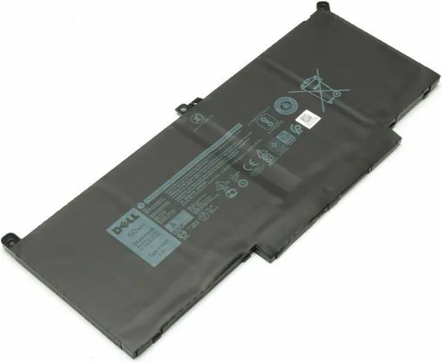 Alt view image 6 of 17 - New  Dell OEM Original Latitude 7480 7280 4-Cell 60Wh Laptop Battery F3YGT