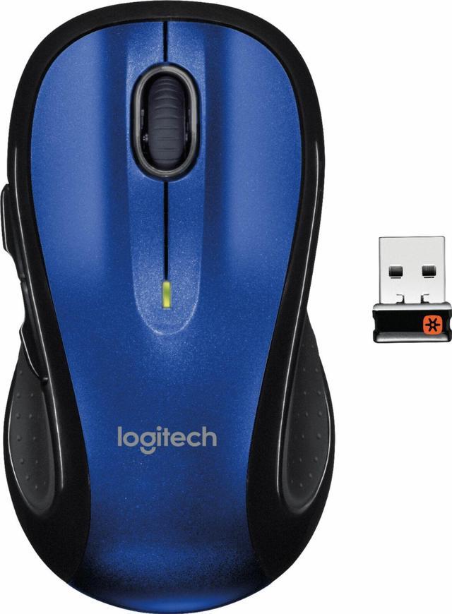 Logitech - M510 Wireless Optical Mouse - Blue - Newegg.com