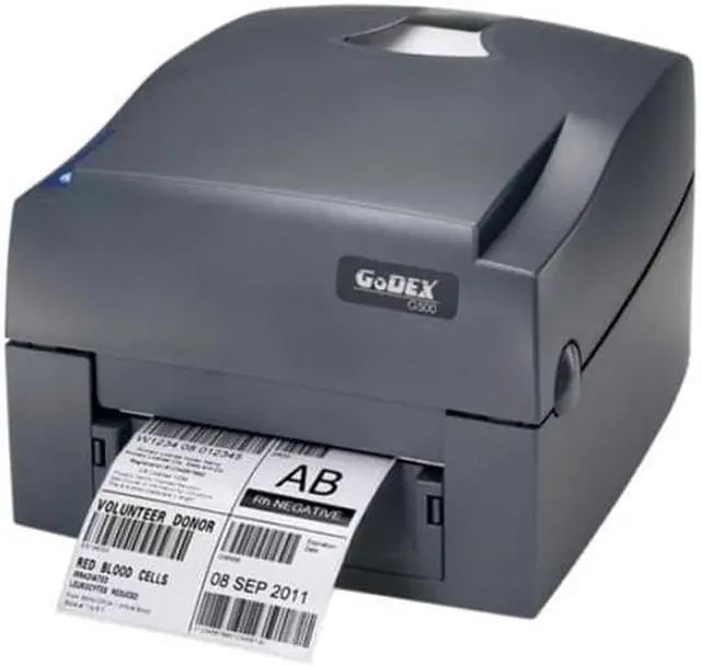 Alt view image 2 of 7 - Godex G500U 203dpi Barcode Printer 4 Inch USB Port Direct Thermal Transfer