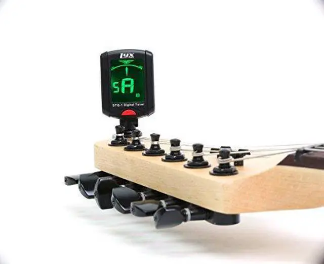 Alt view image 6 of 7 - LyxPro Full Size Electric Guitar with 20w Amp, Package Includes All Accessories, Digital Tuner, Strings, Picks, Tremolo Bar, Shoulder Strap, and Case Bag Complete Beginner Starter kit Pack